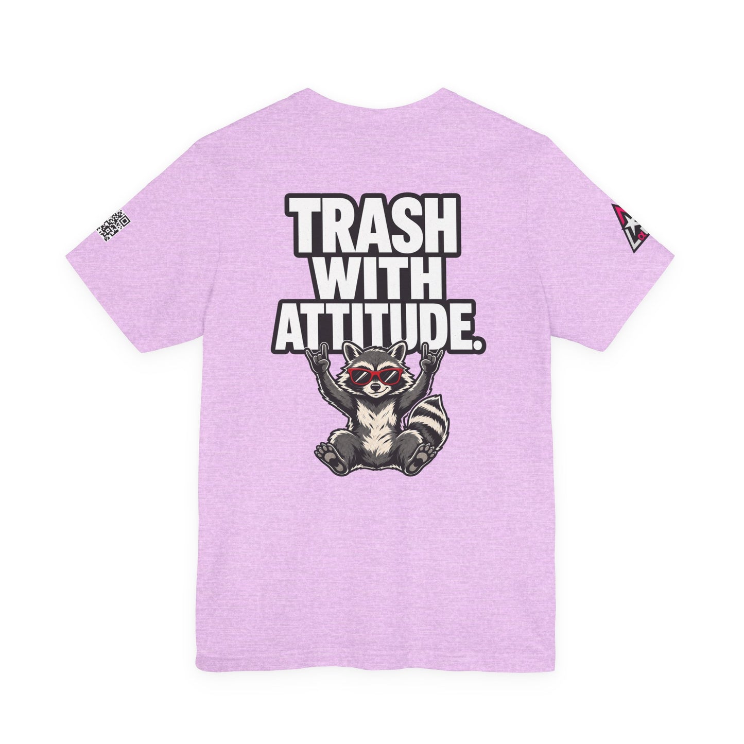 Trash With Attitude – Funny Raccoon Graphic Tee
