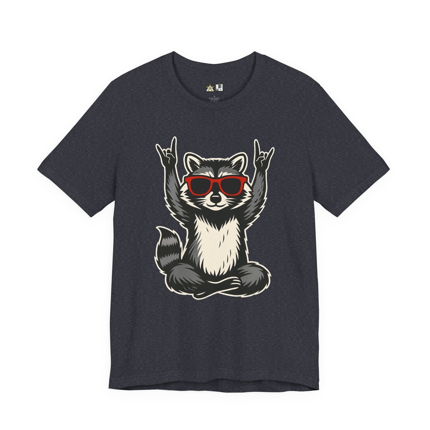 Wild Raccoon Icon Tee – Unisex Streetwear Graphic Tee