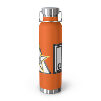 BOUTEILLE ISOTHERME DE 22 OZ – RESTEZ VIGILANT. RESTEZ HYDRATÉ.