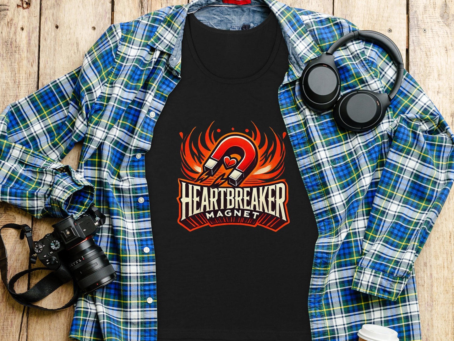 Heartbreaker Magnet Graphic T-Shirt product type