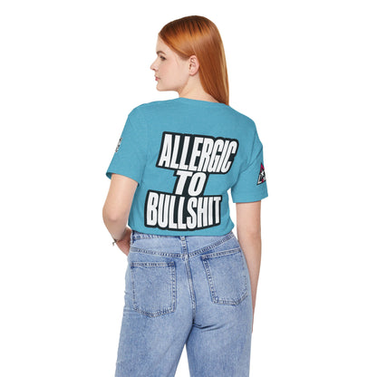 Allergic to Bullshit Graphic T-Shirt | Sarcastic Streetwear Tee  ALLERGIC TO BULLSHIT
