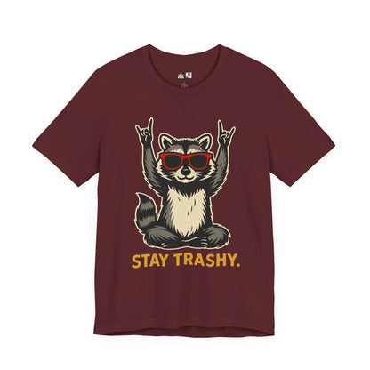 Stay Trashy Attitude Tee – Unisex Streetwear Graphic Tee