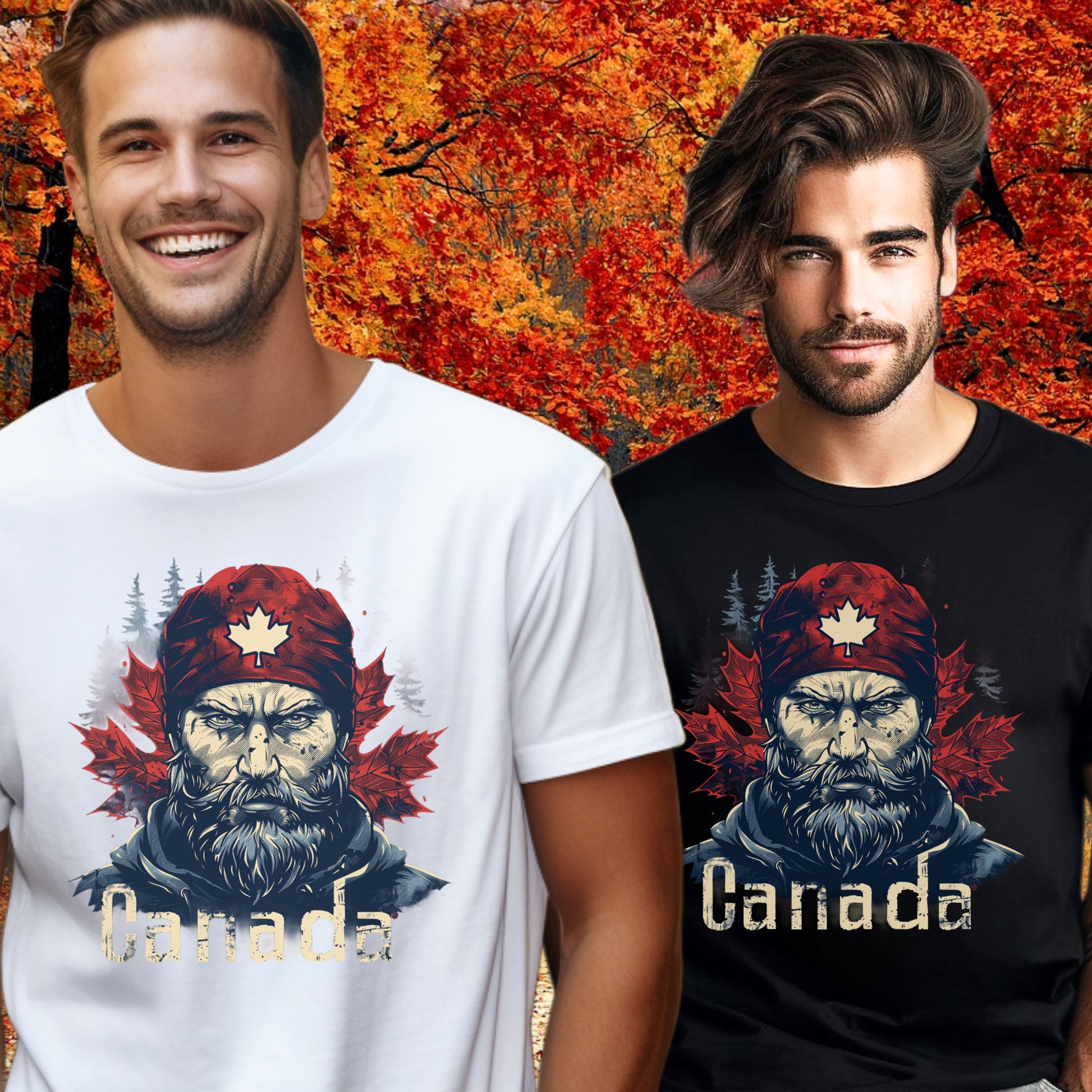 Unique Canada Patriotic T-Shirt Design product type