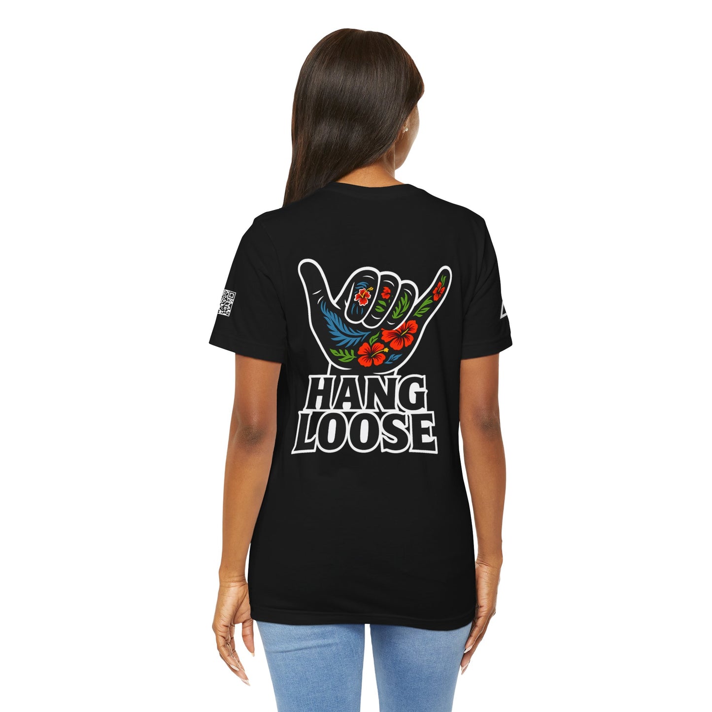 Hang Loose Graphic T-Shirt | Shaka Hand Tee | Tropical Surf Streetwear