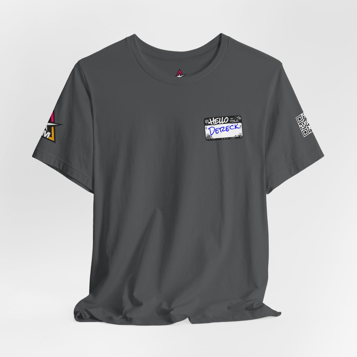 Custom Name Tag – Personalized Streetwear Graphic Tee
