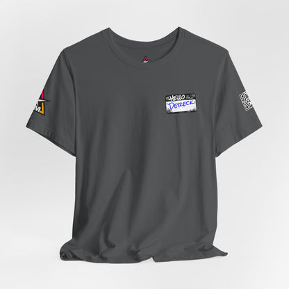 Custom Name Tag – Personalized Streetwear Graphic Tee