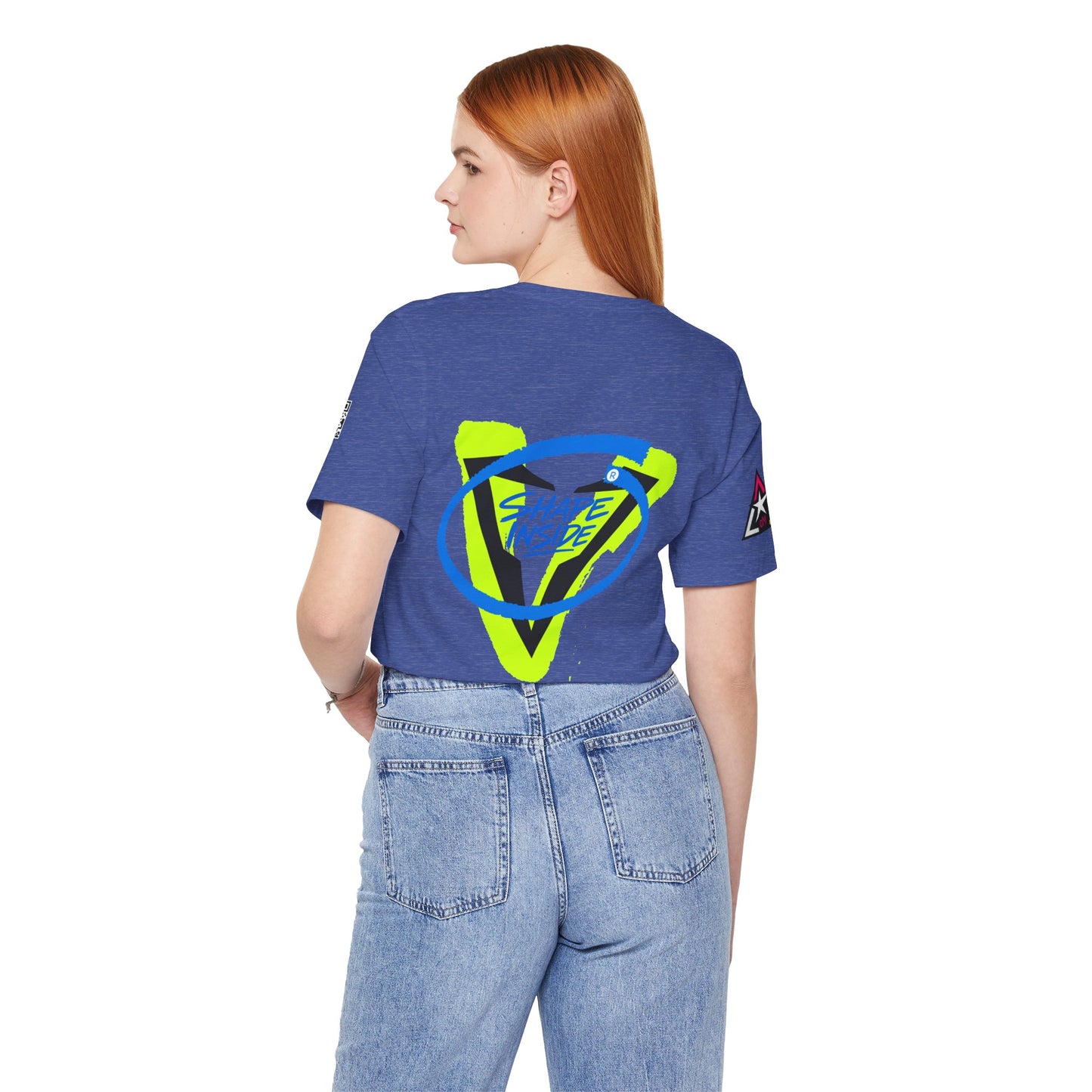V-Shape Inside Graphic T-Shirt | Fitness Streetwear Tee | Gym & Bodybuilding Shirt
