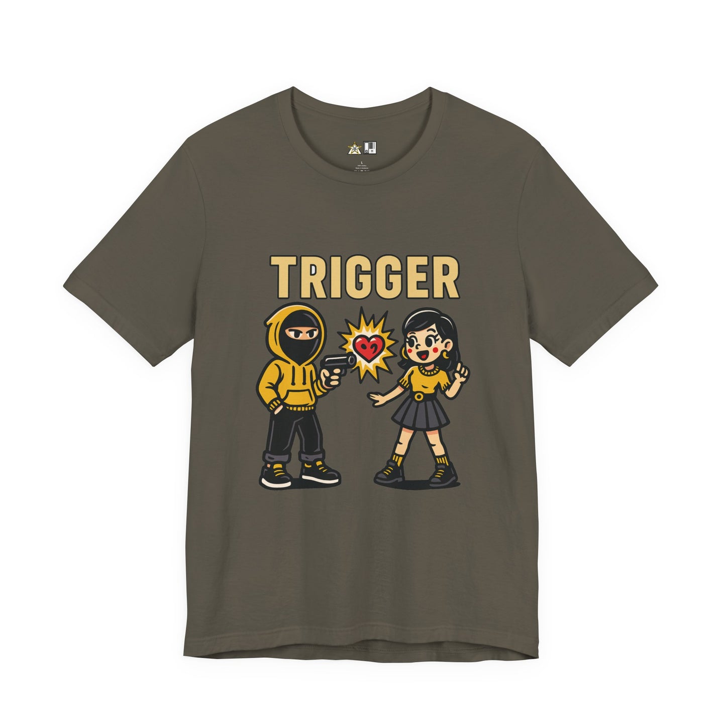 Trigger – Unisex Streetwear Graphic Tee