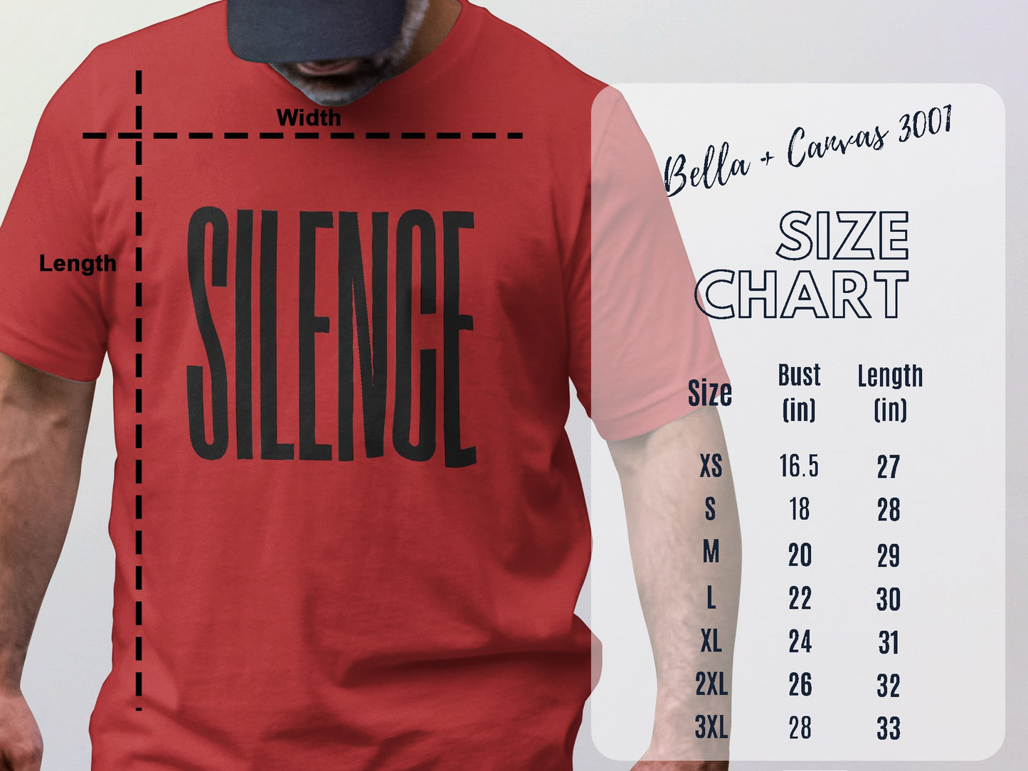 Bold Silent Statement T-shirt for Modern Style