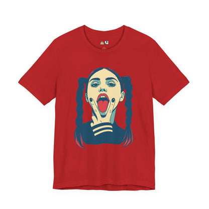 When she know's what she want's Unfiltered Rebel Expression Tee – Unisex Streetwear Graphic Tee