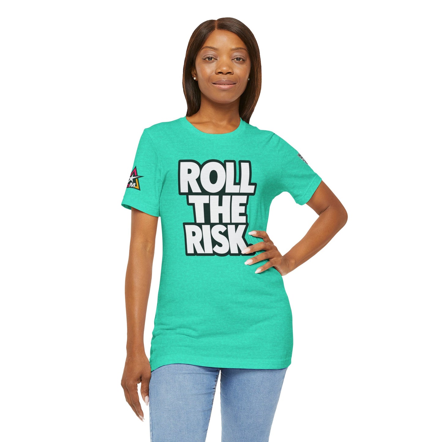 Roll the Risk – Bold Risk Taker Graphic Tee