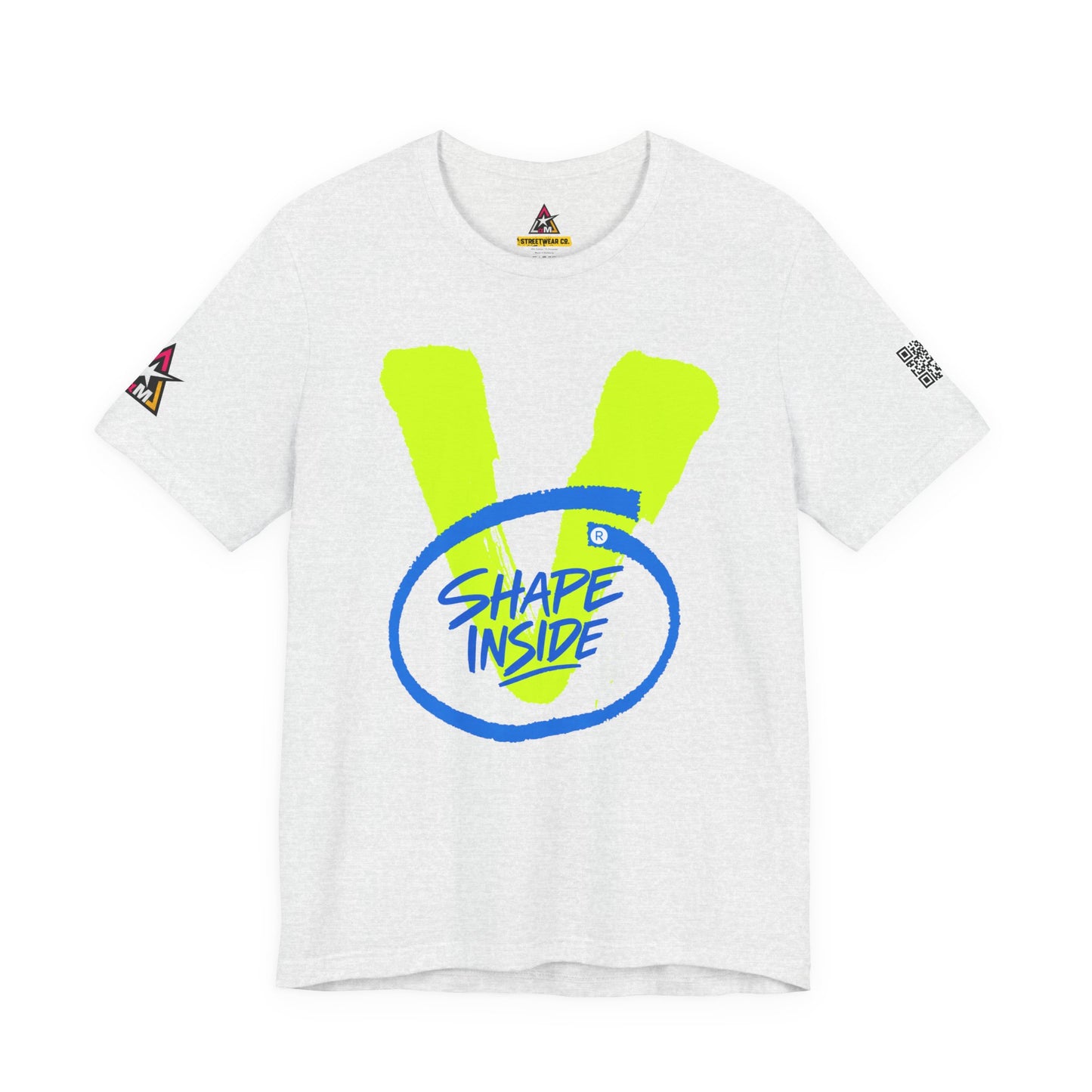V SHAPE INSIDE | Gym Motivation Graphic Tee | Fitness Lifestyle Streetwear
