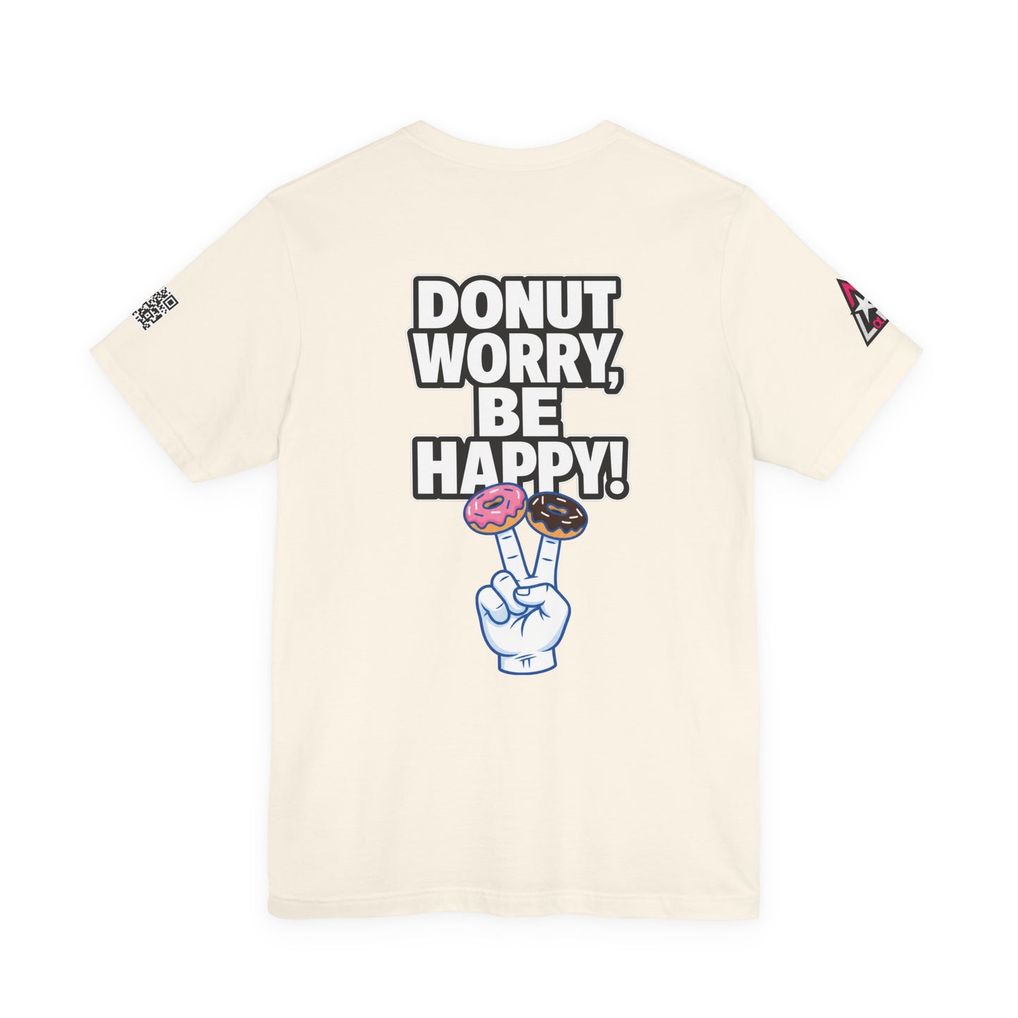 Donut Worry, Be Happy – Funny Donut Graphic Tee