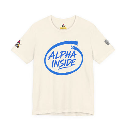 ALPHA INSIDE | Motivational Graphic Tee | Alpha Mindset Streetwear