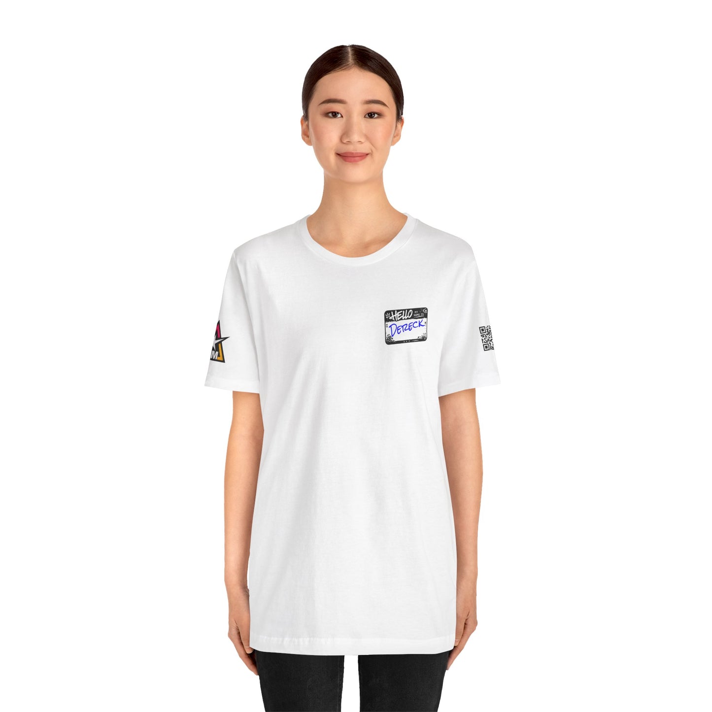 Custom Name Tag – Personalized Streetwear Graphic Tee