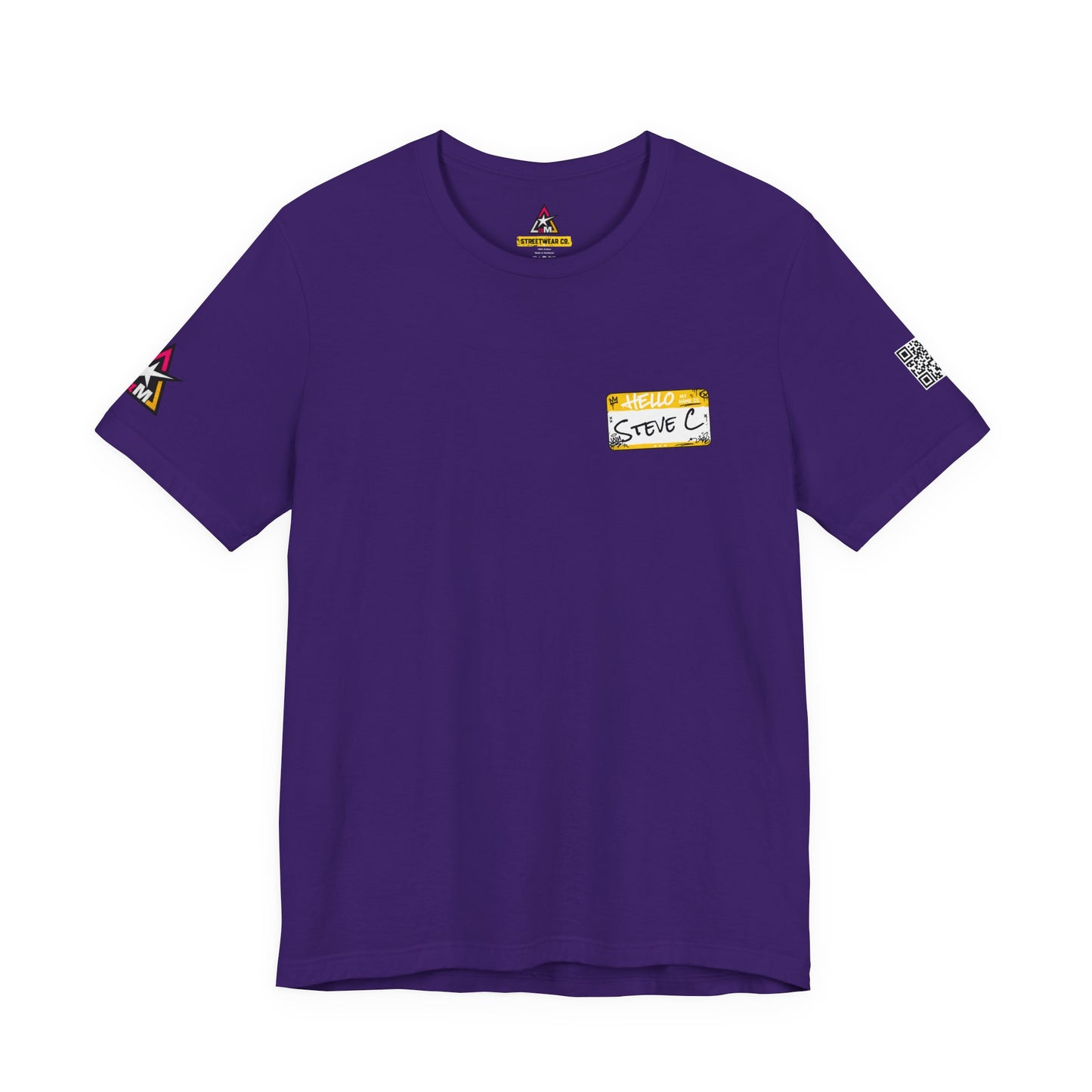 Custom Name Tag – Personalized Streetwear Graphic Tee