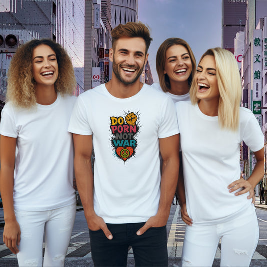 Do Porn Not War Graphic Tee product type