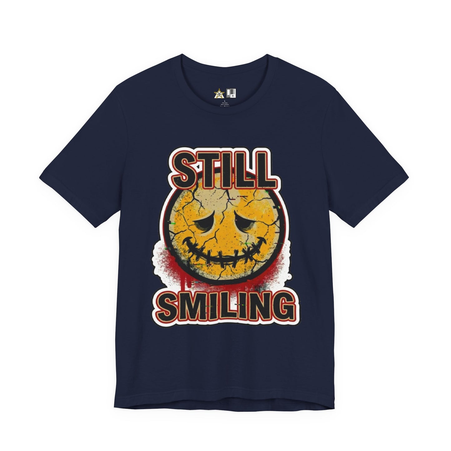 Still Smiling unisex streetwear graphic tee