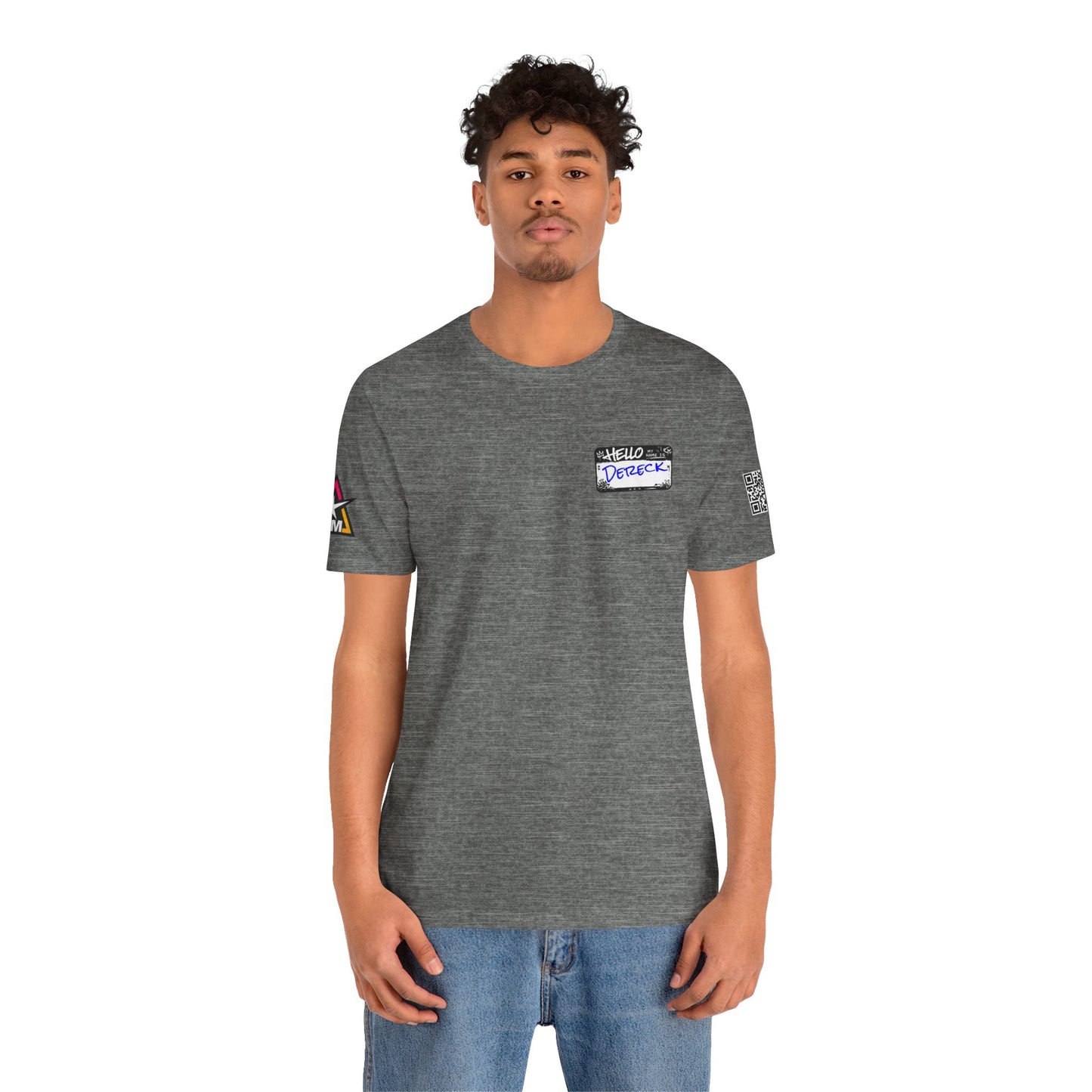 Custom Name Tag – Personalized Streetwear Graphic Tee
