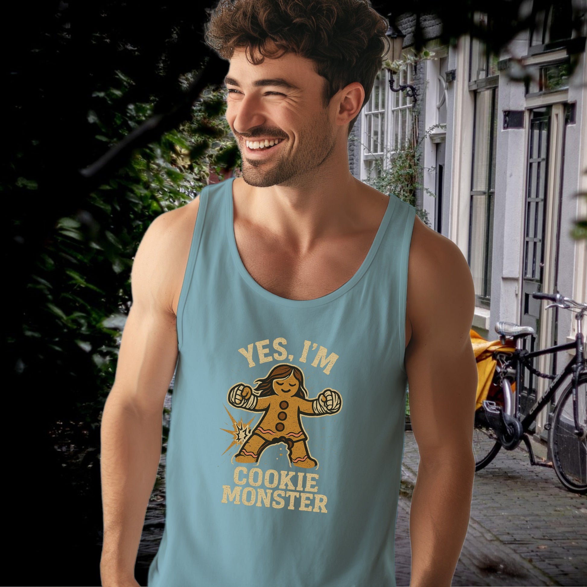 Yes I'm Cookie Monster Graphic Tank Top product type