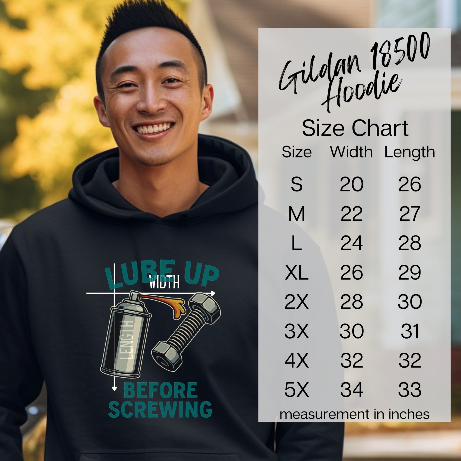 Lube Up Before Screwing Gildan 18500 Hoodie product