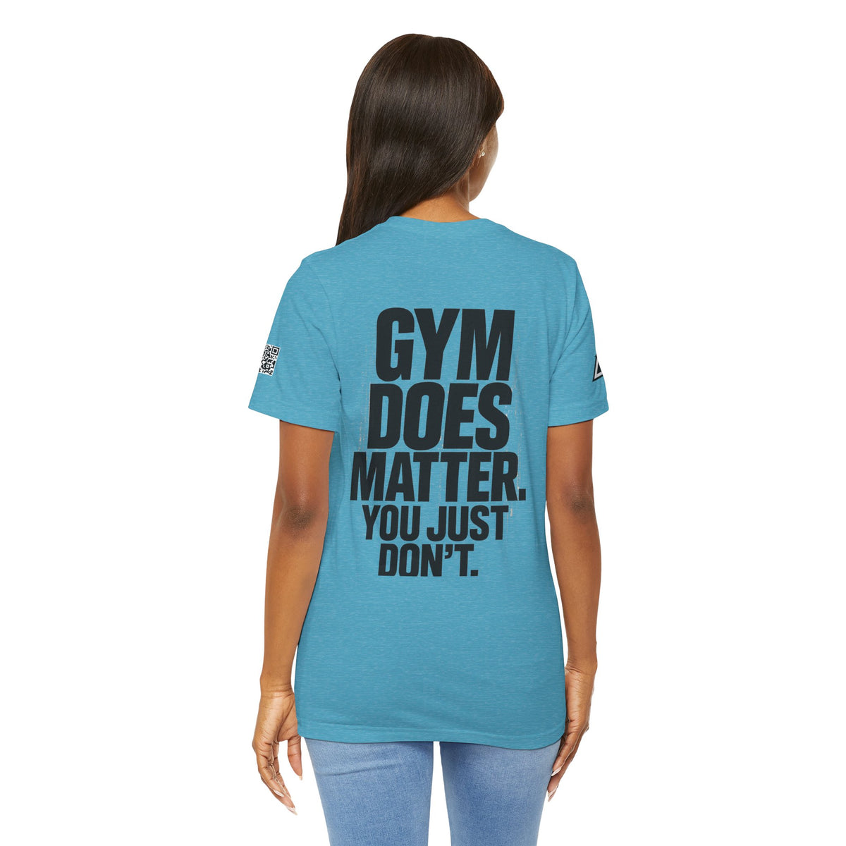 Gym Does Matter Graphic T-Shirt | Funny Fitness Tee | Gym Streetwear Shirt
