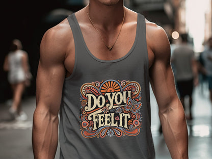 Do You Feel It graphic sleeveless shirt product