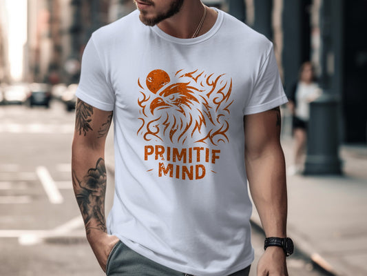Primitif Mind Graphic Vintage Eagle T-shirt product