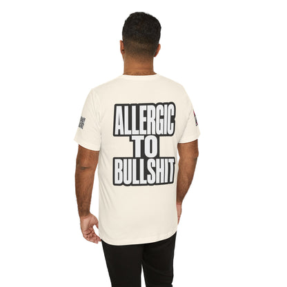 Allergic to Bullshit Graphic T-Shirt | Sarcastic Streetwear Tee  ALLERGIC TO BULLSHIT