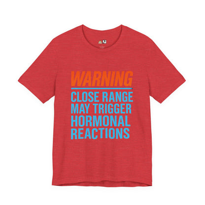 Close Range Warning – Unisex Streetwear Graphic Tee