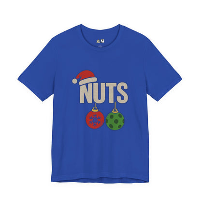 Nuts Season Activated – Unisex Bold Holiday Graphic Tee