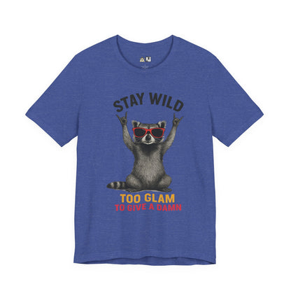 Stay Wild Glam Tee – Unisex Streetwear Graphic Tee