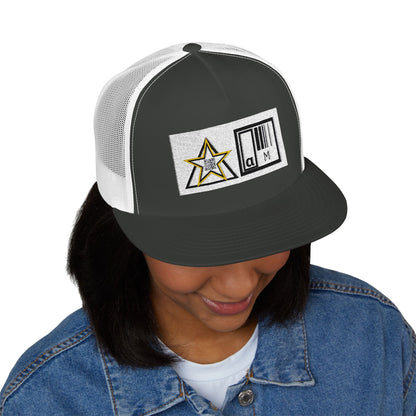 5 PANEL TRUCKER CAP – STAY SHARP. MOVE LOUD.