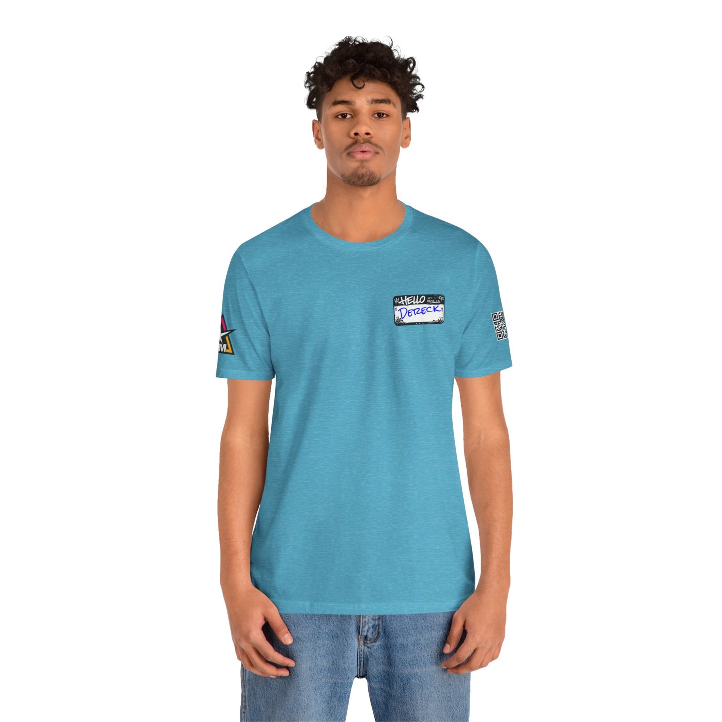 Custom Name Tag – Personalized Streetwear Graphic Tee