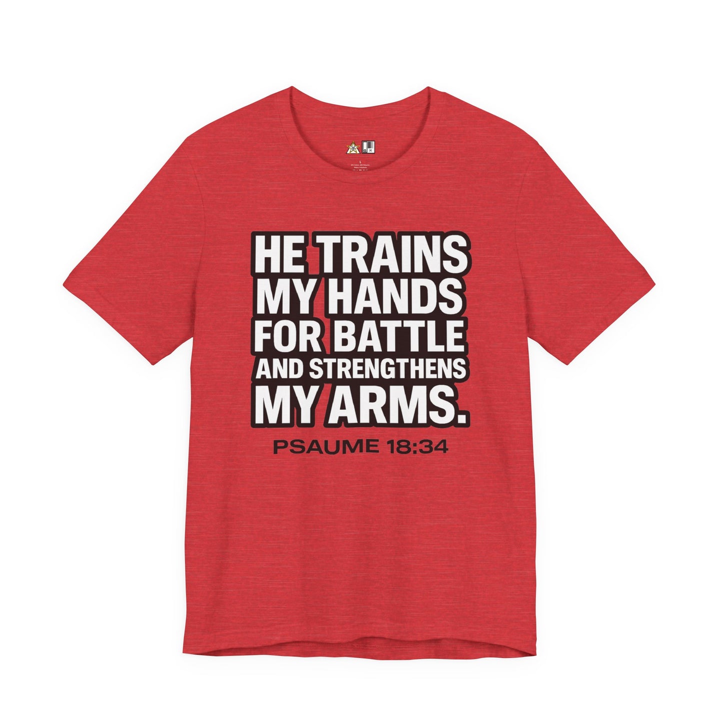 Battle-Ready Strength – Unisex Streetwear Graphic Tee