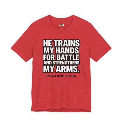 Battle-Ready Strength – Unisex Streetwear Graphic Tee