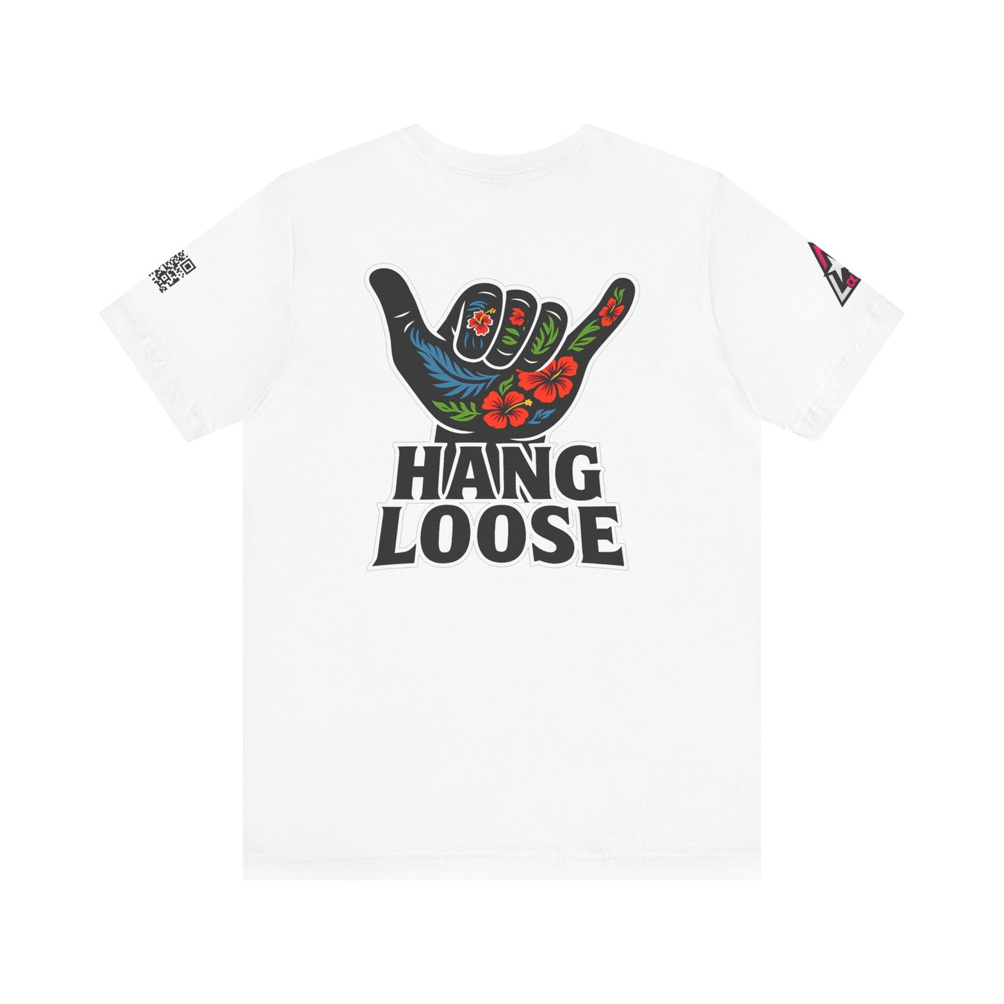 Hang Loose Graphic T-Shirt | Shaka Hand Tee | Tropical Surf Streetwear