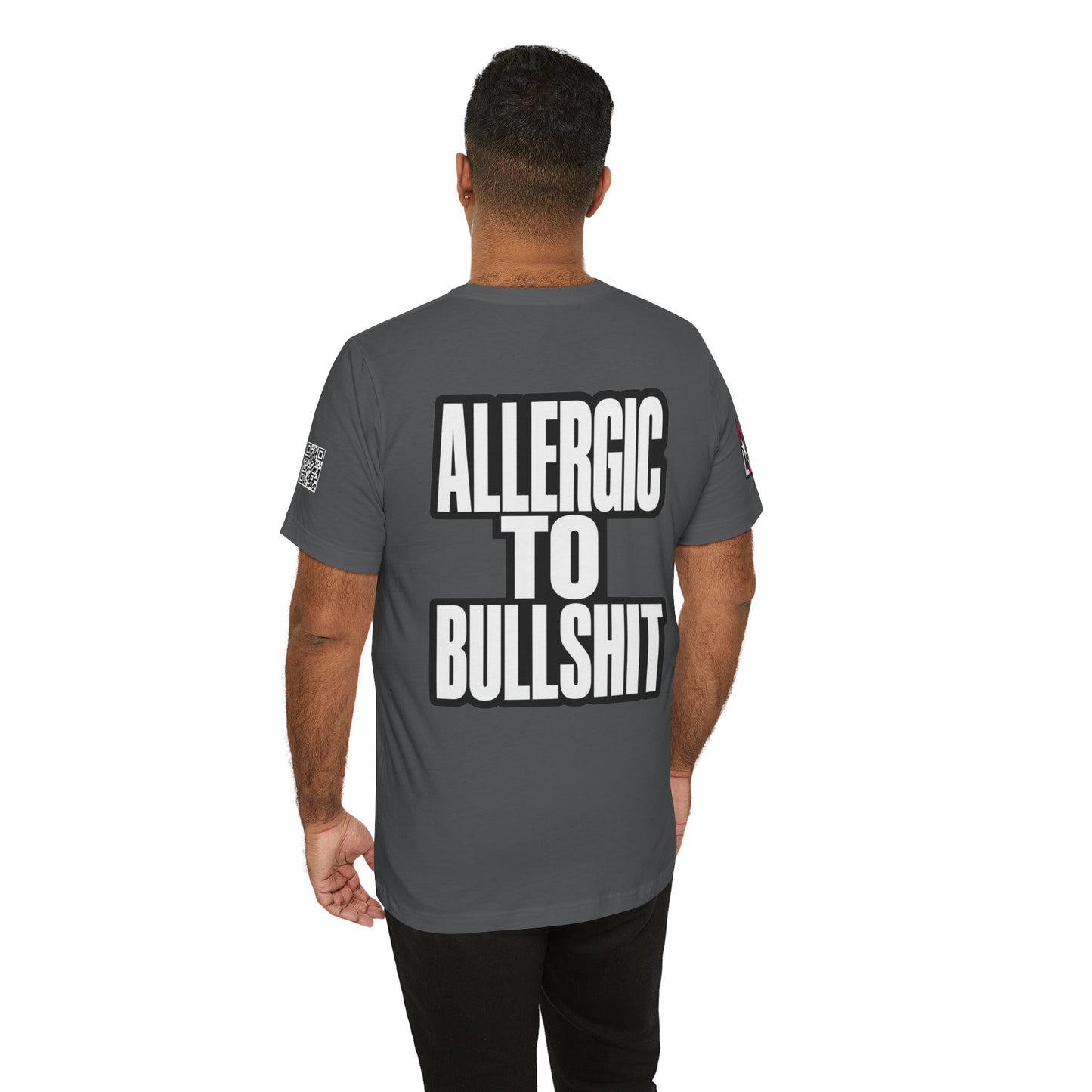 Allergic to Bullshit Graphic T-Shirt | Sarcastic Streetwear Tee  ALLERGIC TO BULLSHIT
