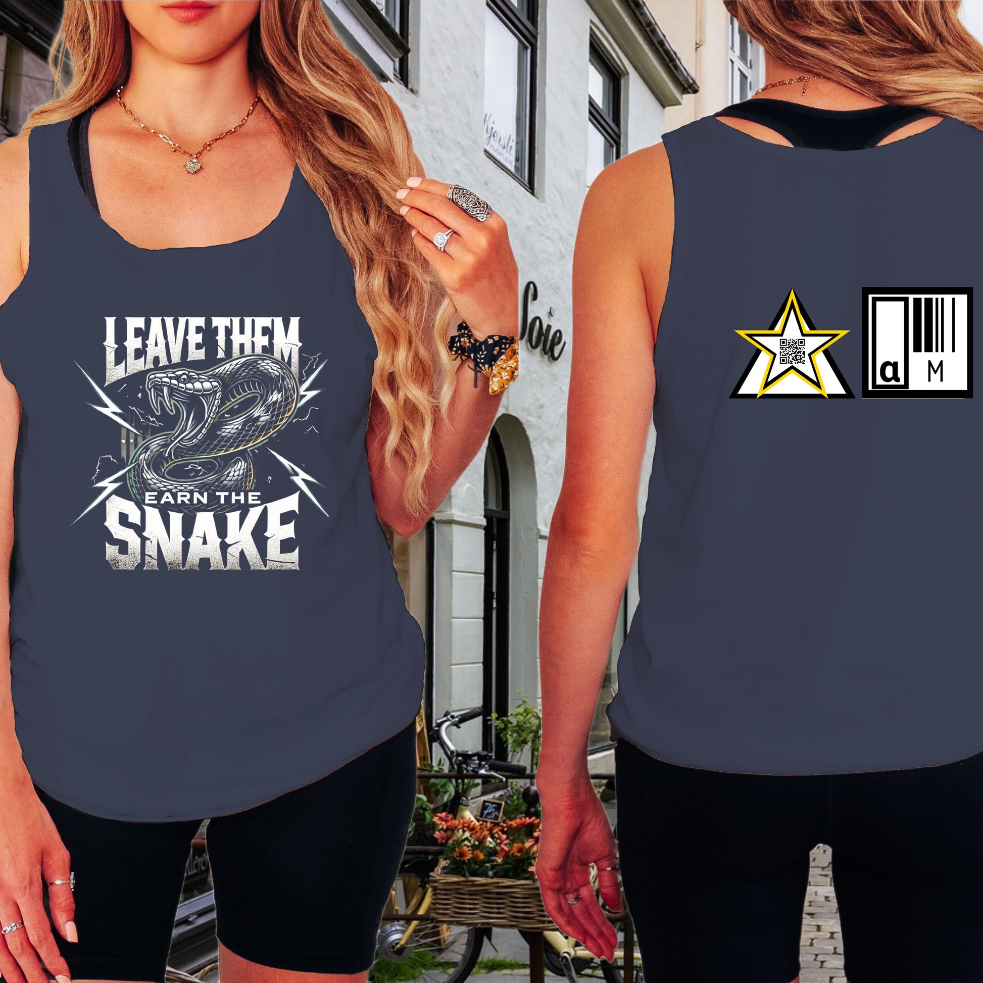 Leave Them Earn The Snake Tank Top product