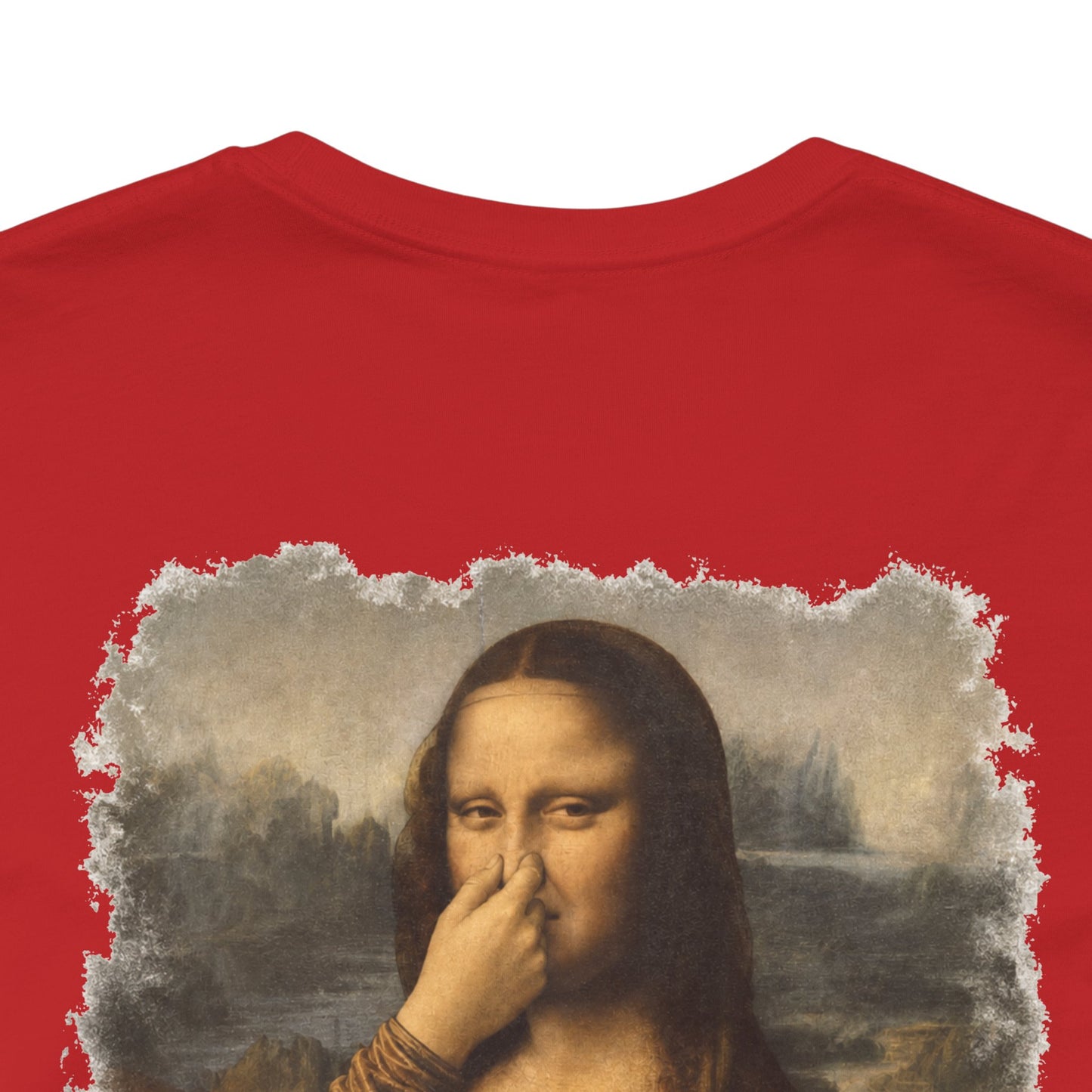 Something Stinks – Funny Mona Lisa Parody Graphic Tee