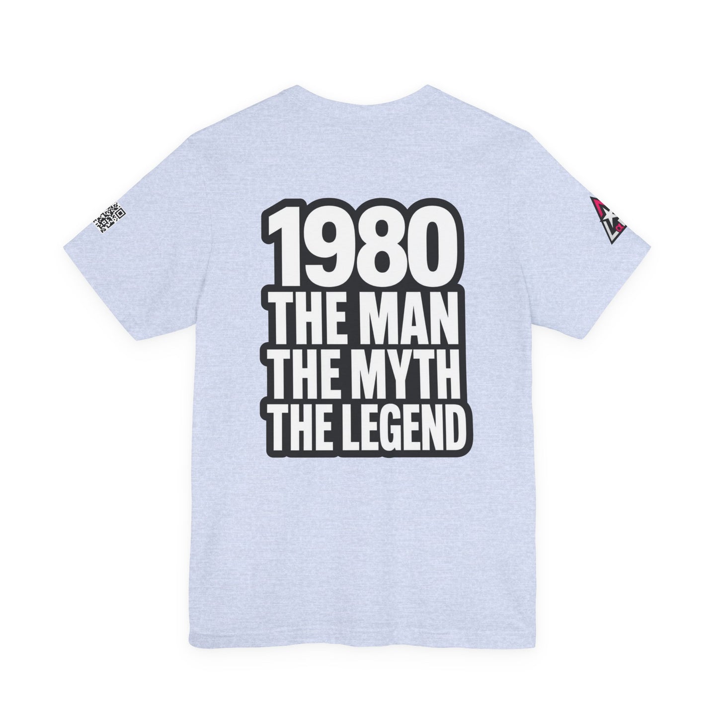 1980 The Man The Myth The Legend Graphic T-Shirt | 1980 Birthday Tee | Vintage Legend Shirt