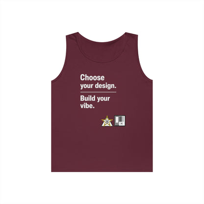Custom Alpha Heavy Tank — Choose Your Design. Build Your Vibe.