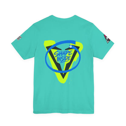 V-Shape Inside Graphic T-Shirt | Fitness Streetwear Tee | Gym & Bodybuilding Shirt