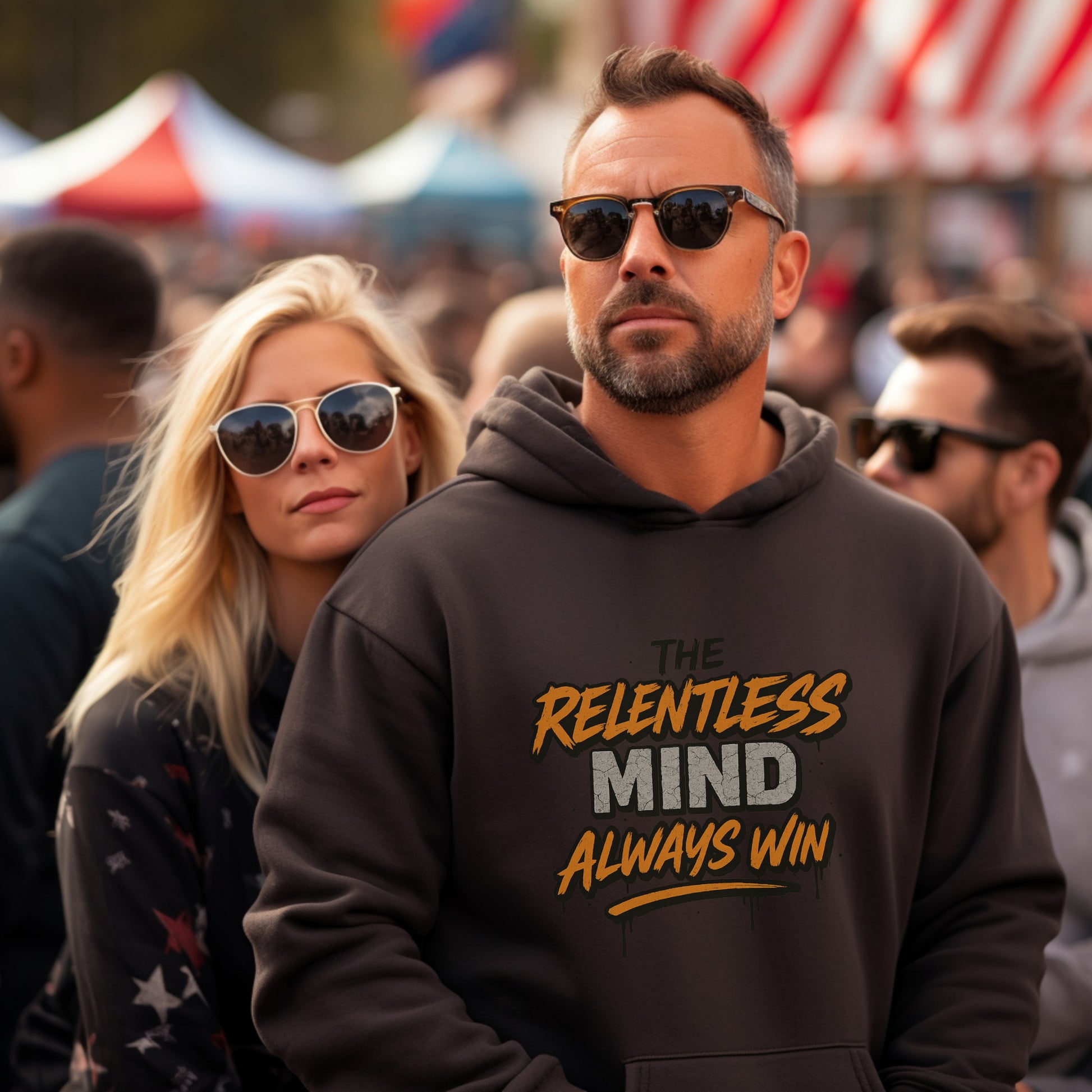 The Relentless Mind Always Win Hoodie product