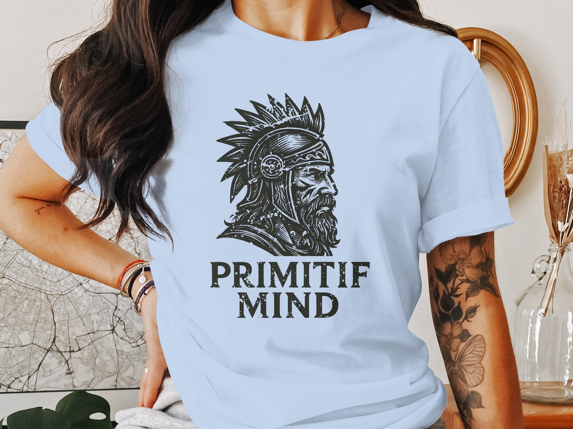 Primotif Mind Graphic Tee Unique Styled Clothing Product