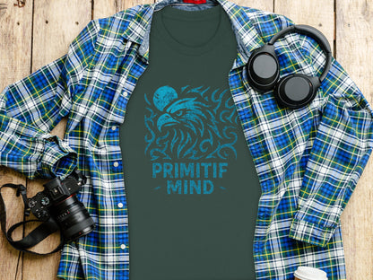 Primitif Mind Blue Eagle Graphic Design Shirt product type