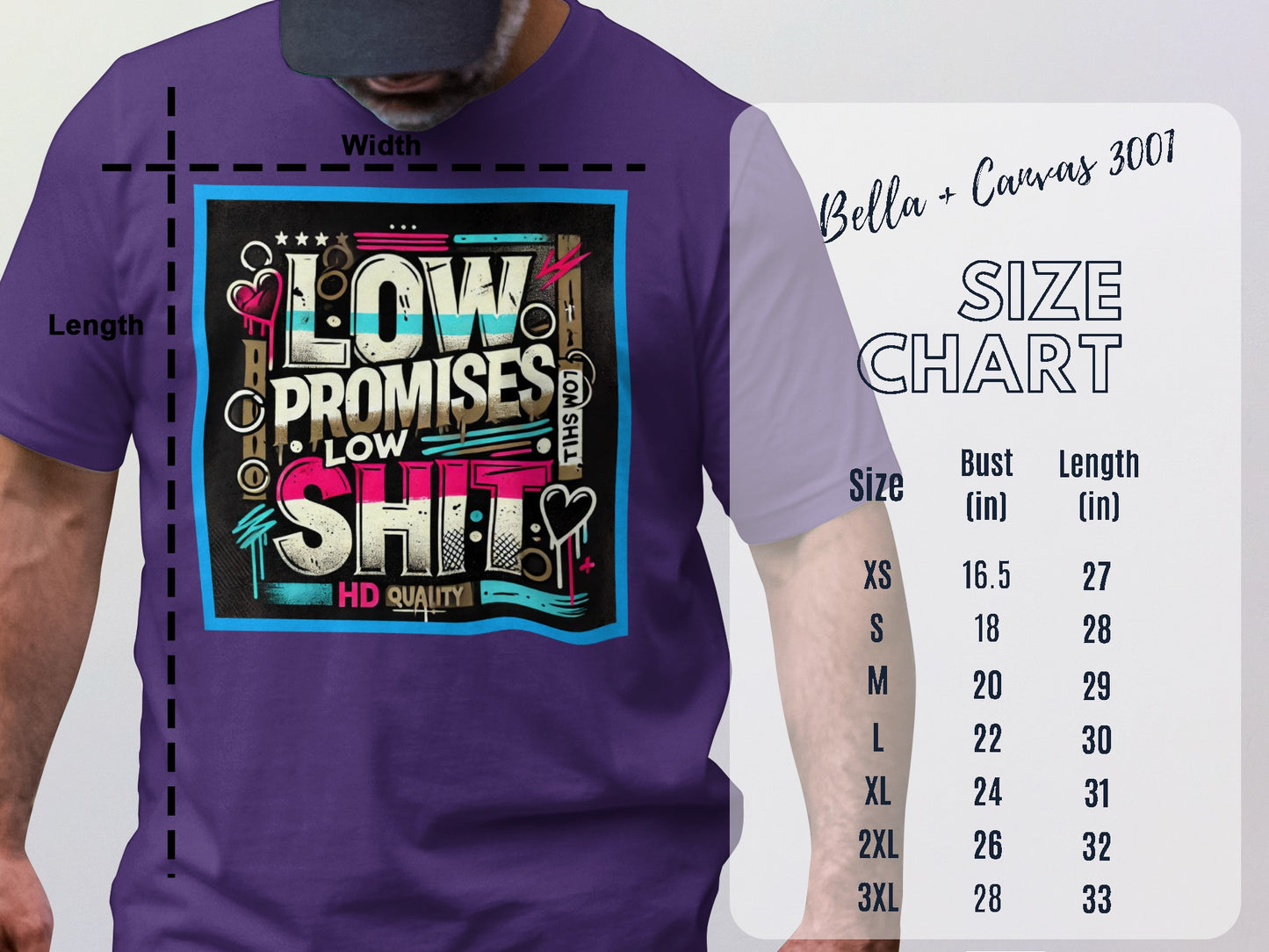 Low Promises Low Shit Graphic T-shirt product