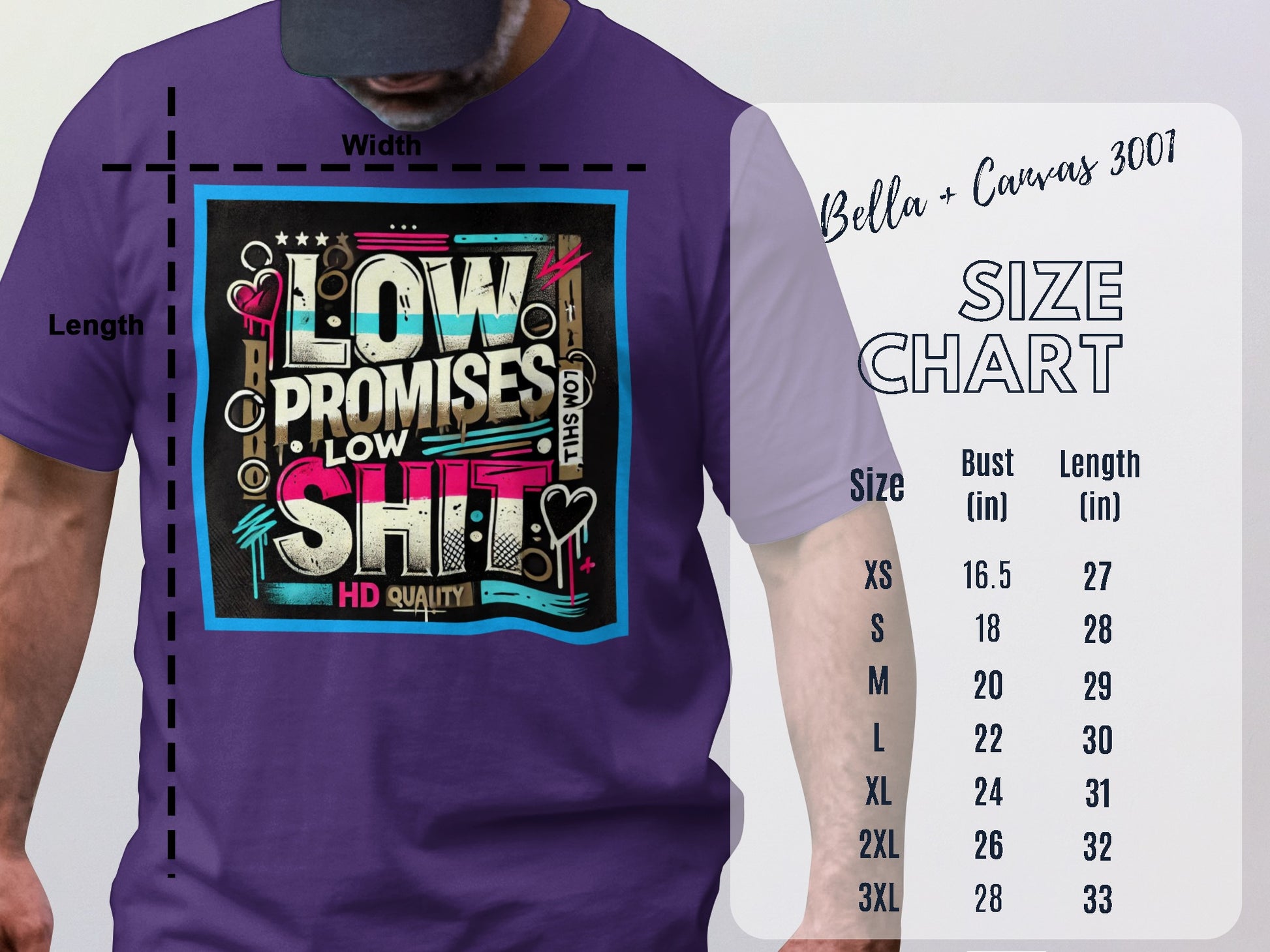 Low Promises Low Shit Graphic T-shirt product
