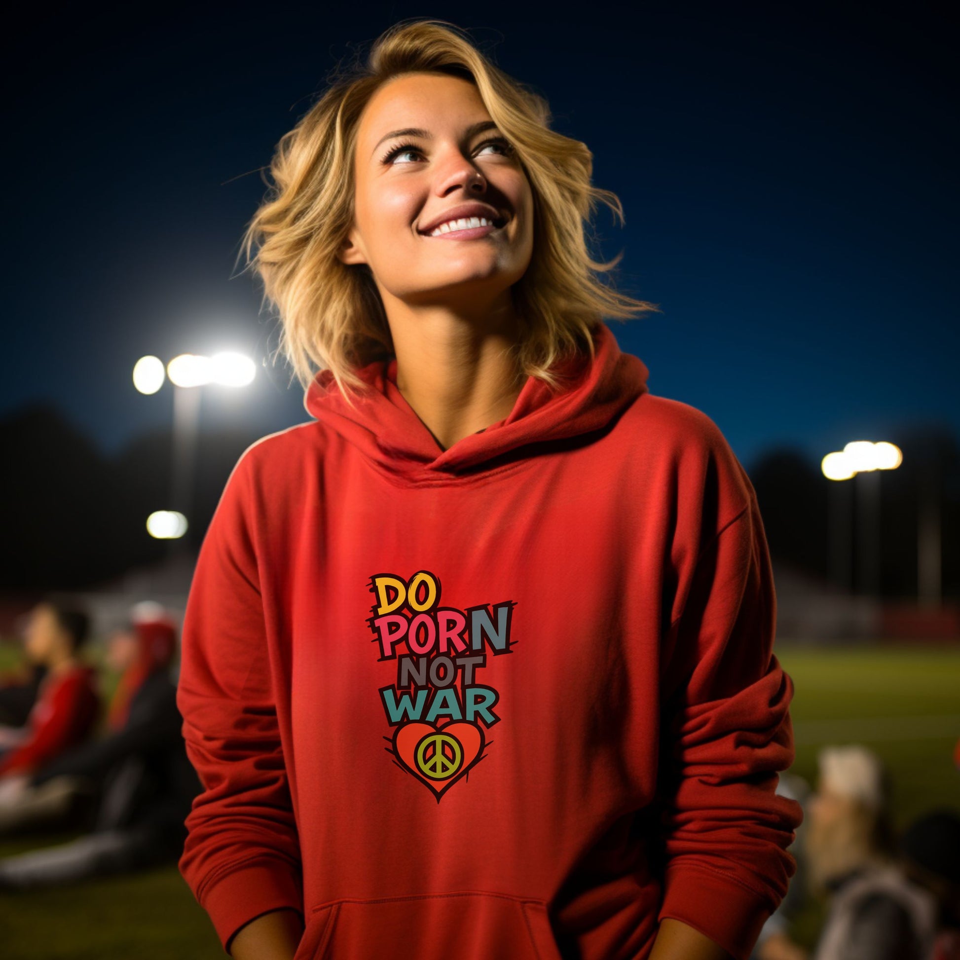 Do Porn Not War Bold Statement Hoodie product type