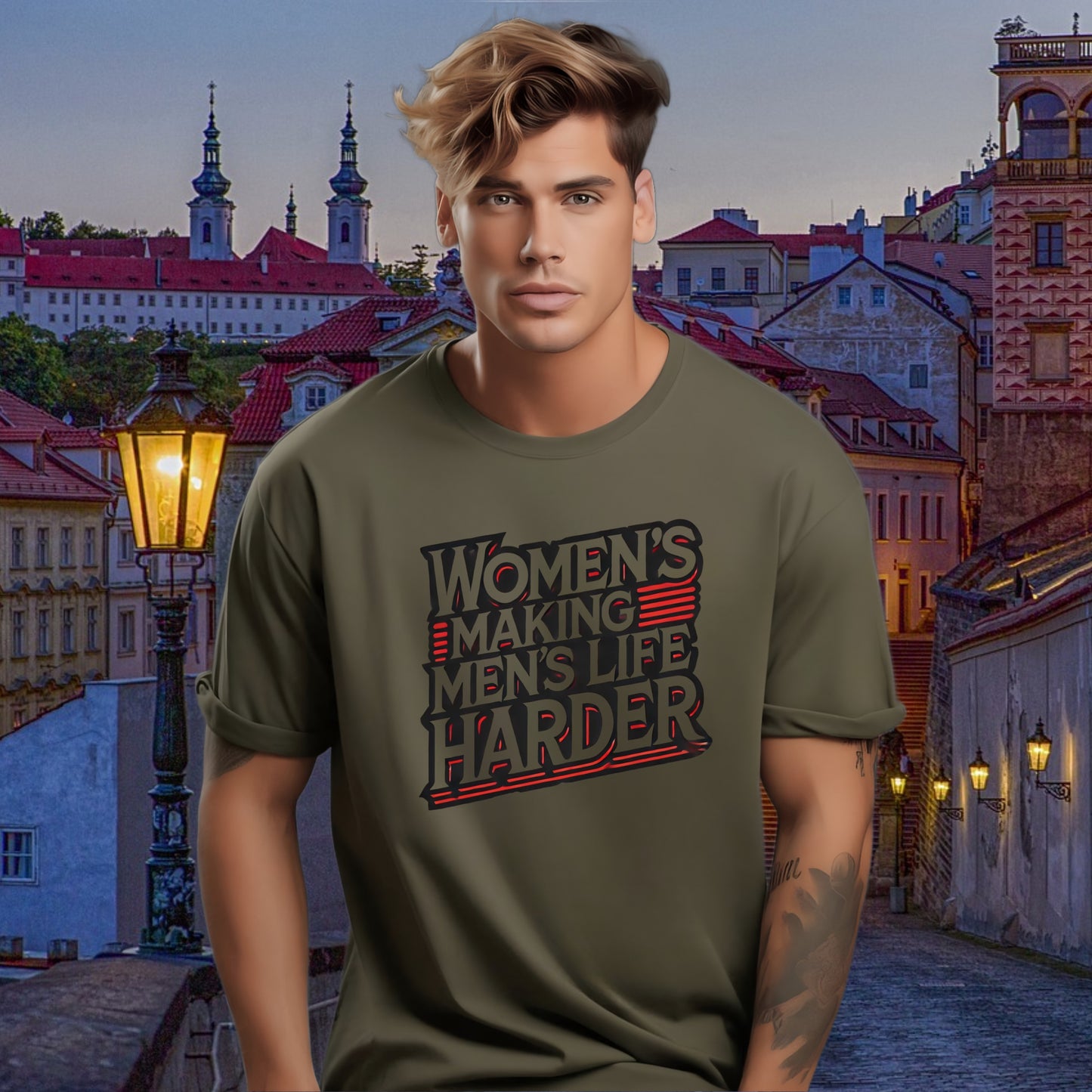 Women's Making Men's Life Harder shirt